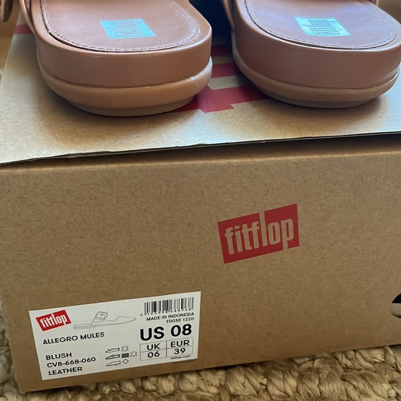 Fitflop Allegro Mules in Tan Leather - Picture 5 of 6